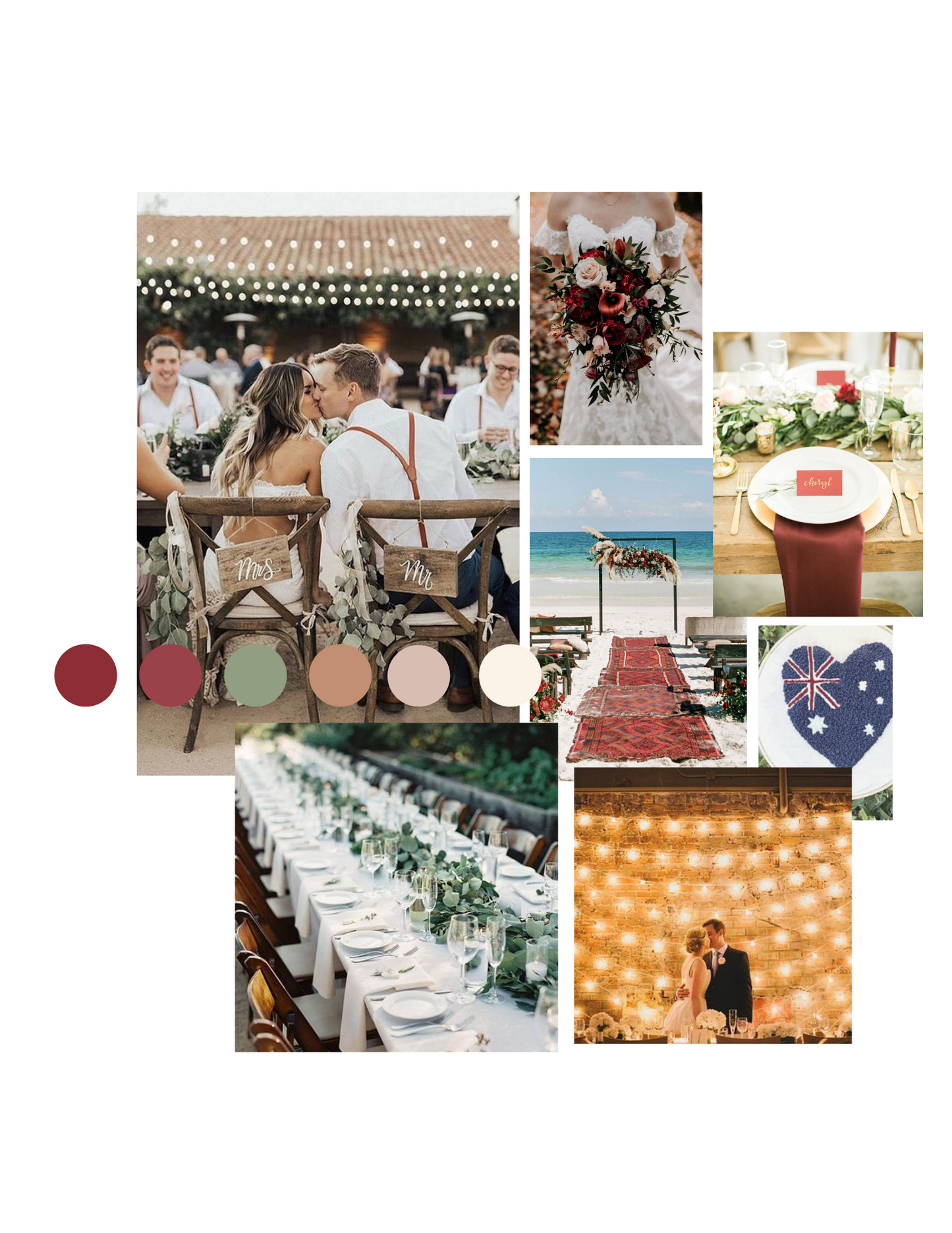 Custom Wedding & Event Moodboards