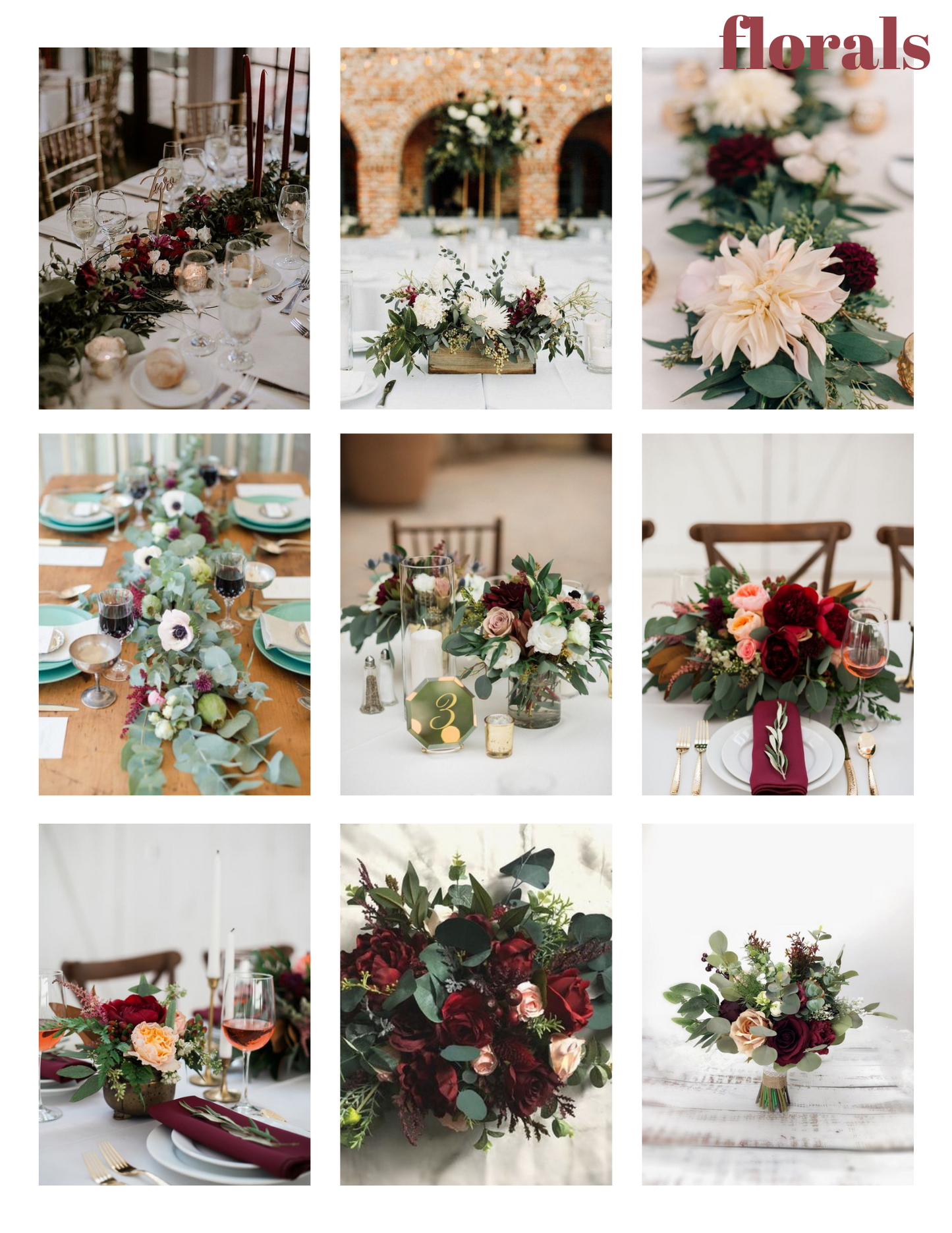 Custom Wedding & Event Moodboards
