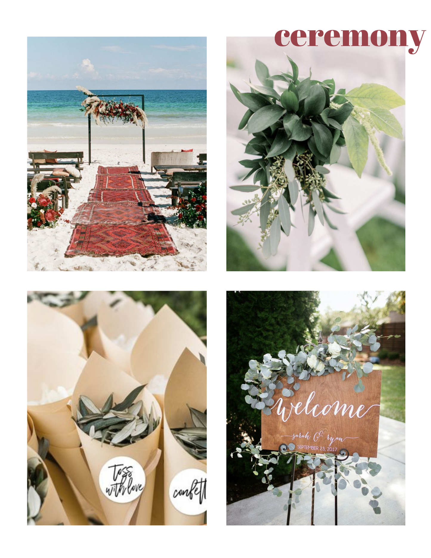 Custom Wedding & Event Moodboards