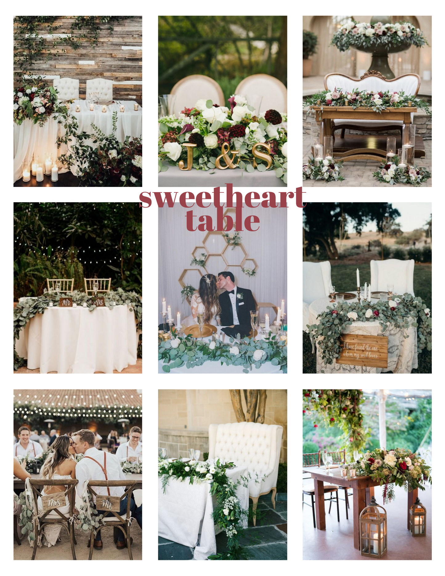 Custom Wedding & Event Moodboards