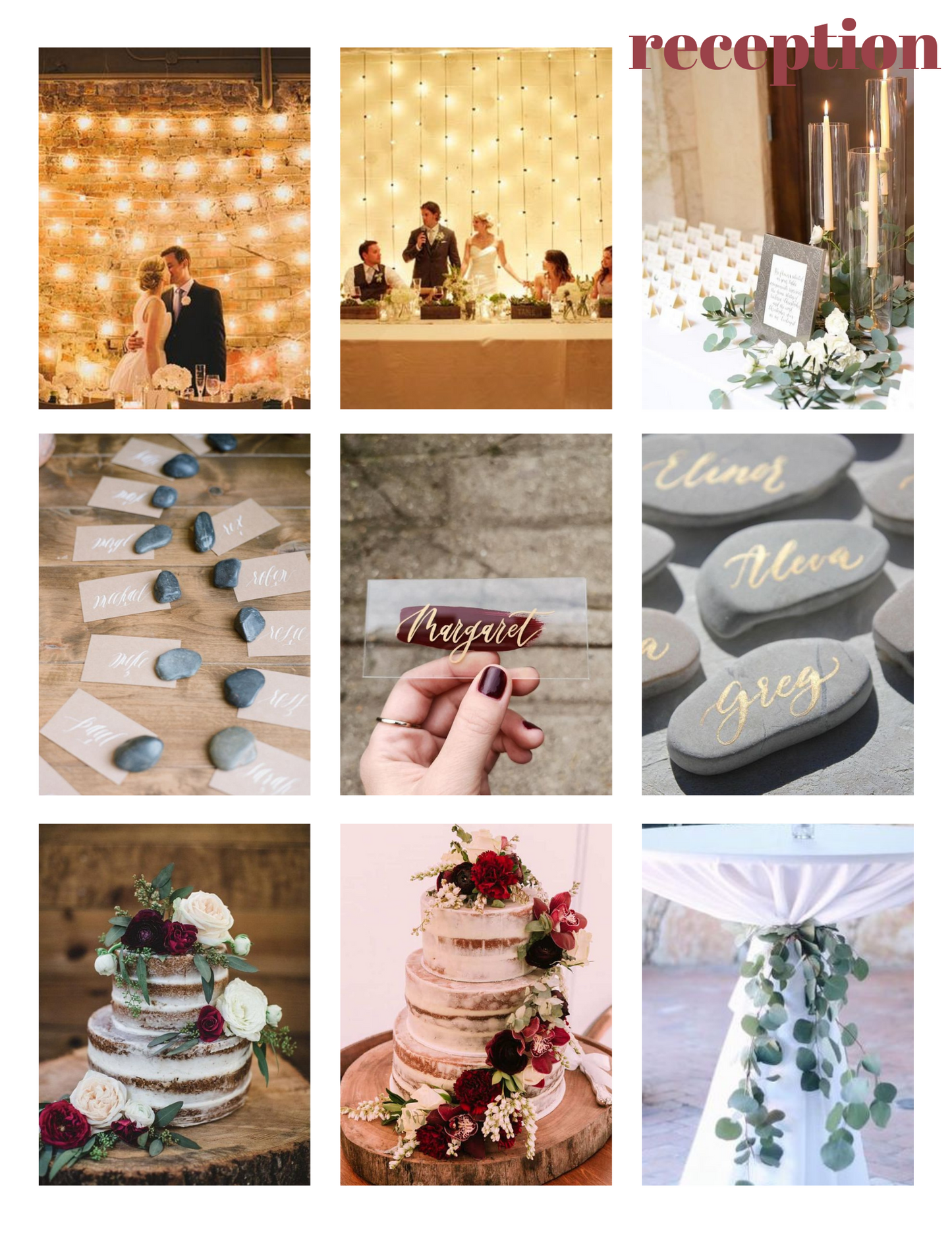 Custom Wedding & Event Moodboards